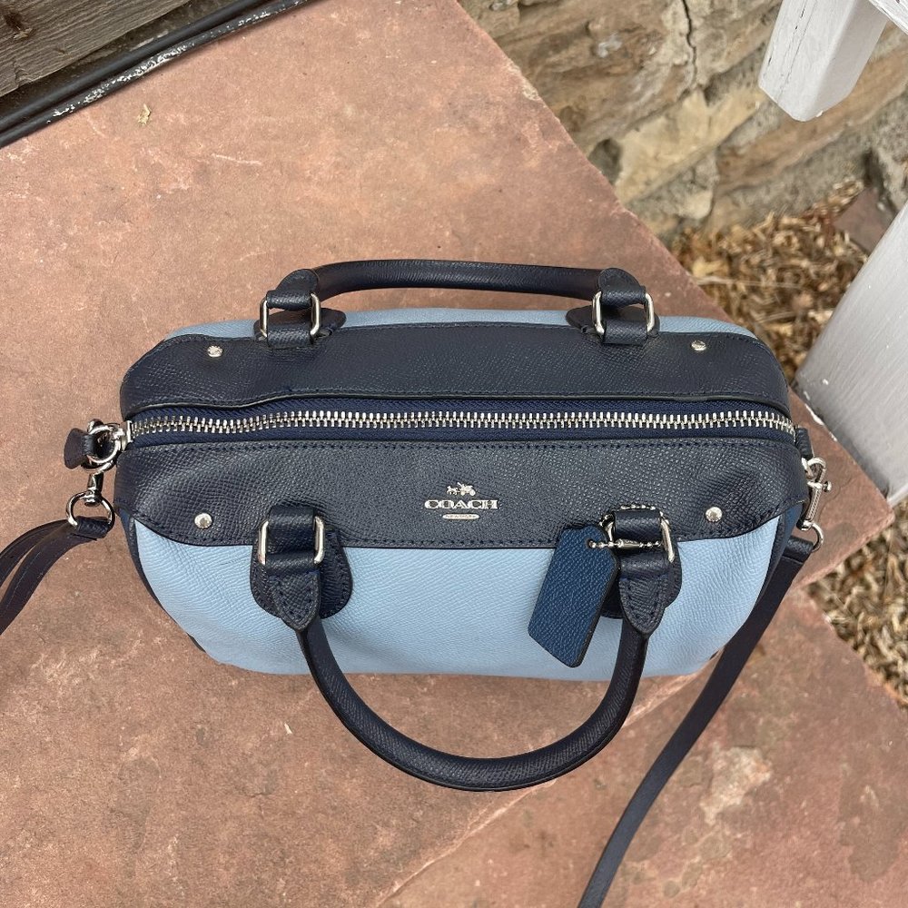 Coach Rowan Satchel In Colorblock - image 3